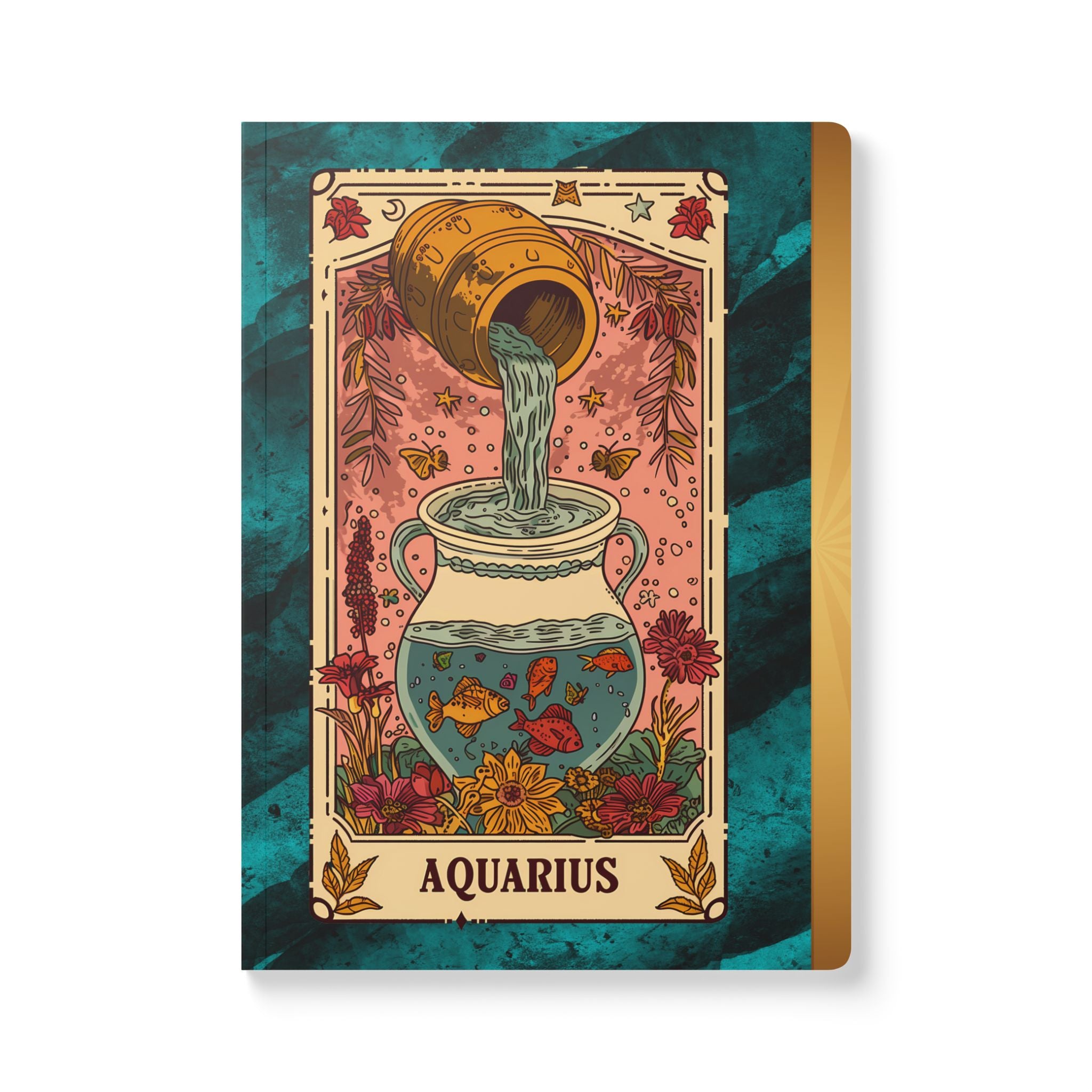 Zodiac Softcover Journal (with Inside Prints): Aquarius