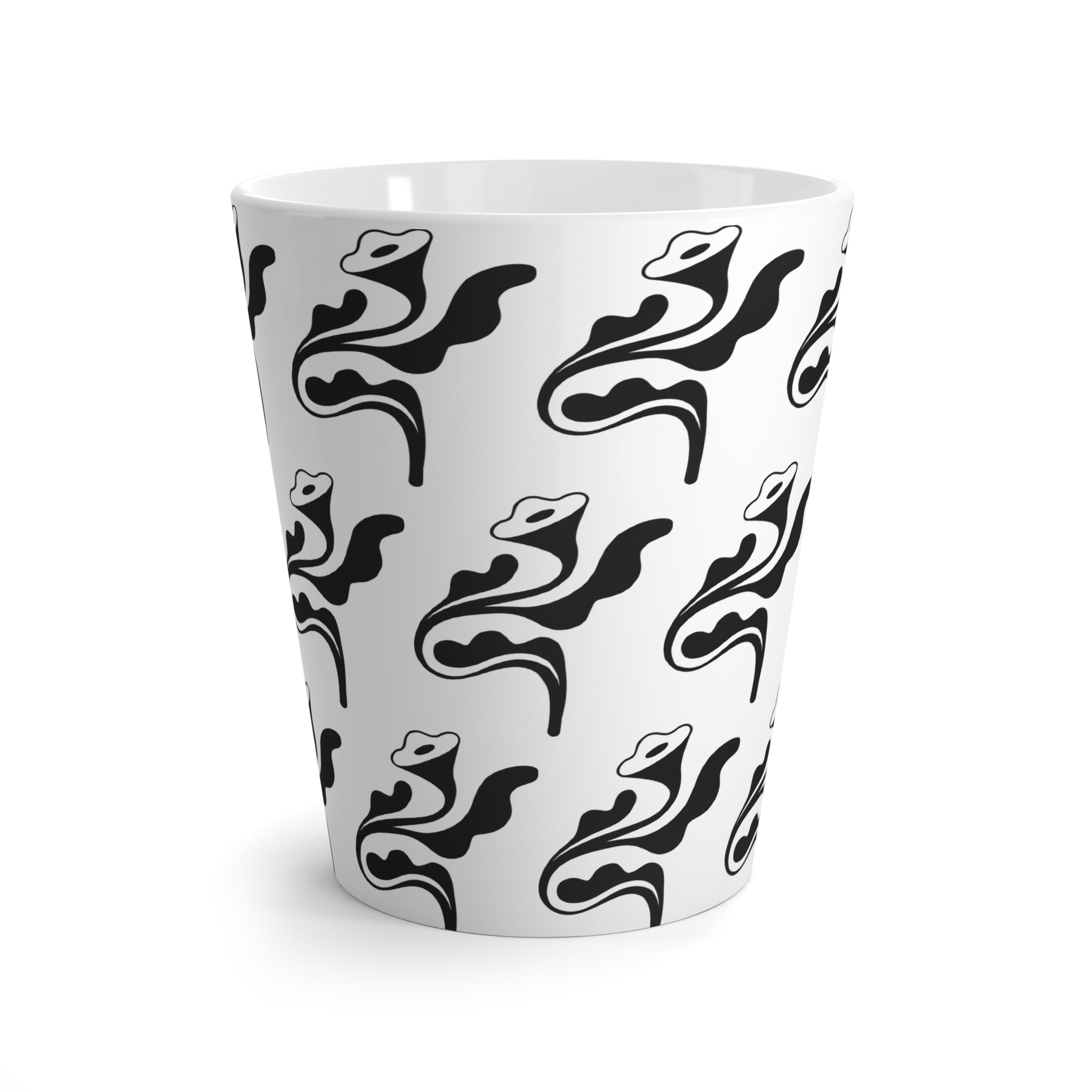 Dancing Floral Latte Mug