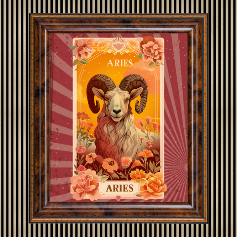 9"x12" Fine Art Print/Aries (shipping price included)