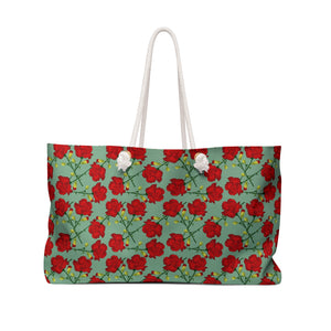 Wild Blooms Weekender Bag