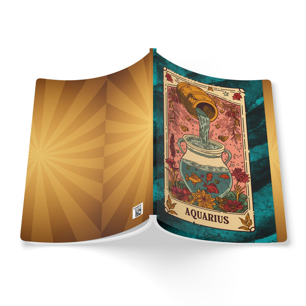Zodiac Softcover Journal (with Inside Prints): Aquarius