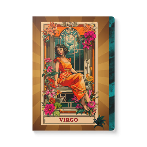 Zodiac Softcover Journal (with Inside Prints): Virgo