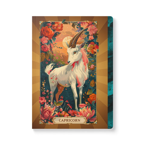 Zodiac Softcover Journal (with Inside Prints): Capricorn