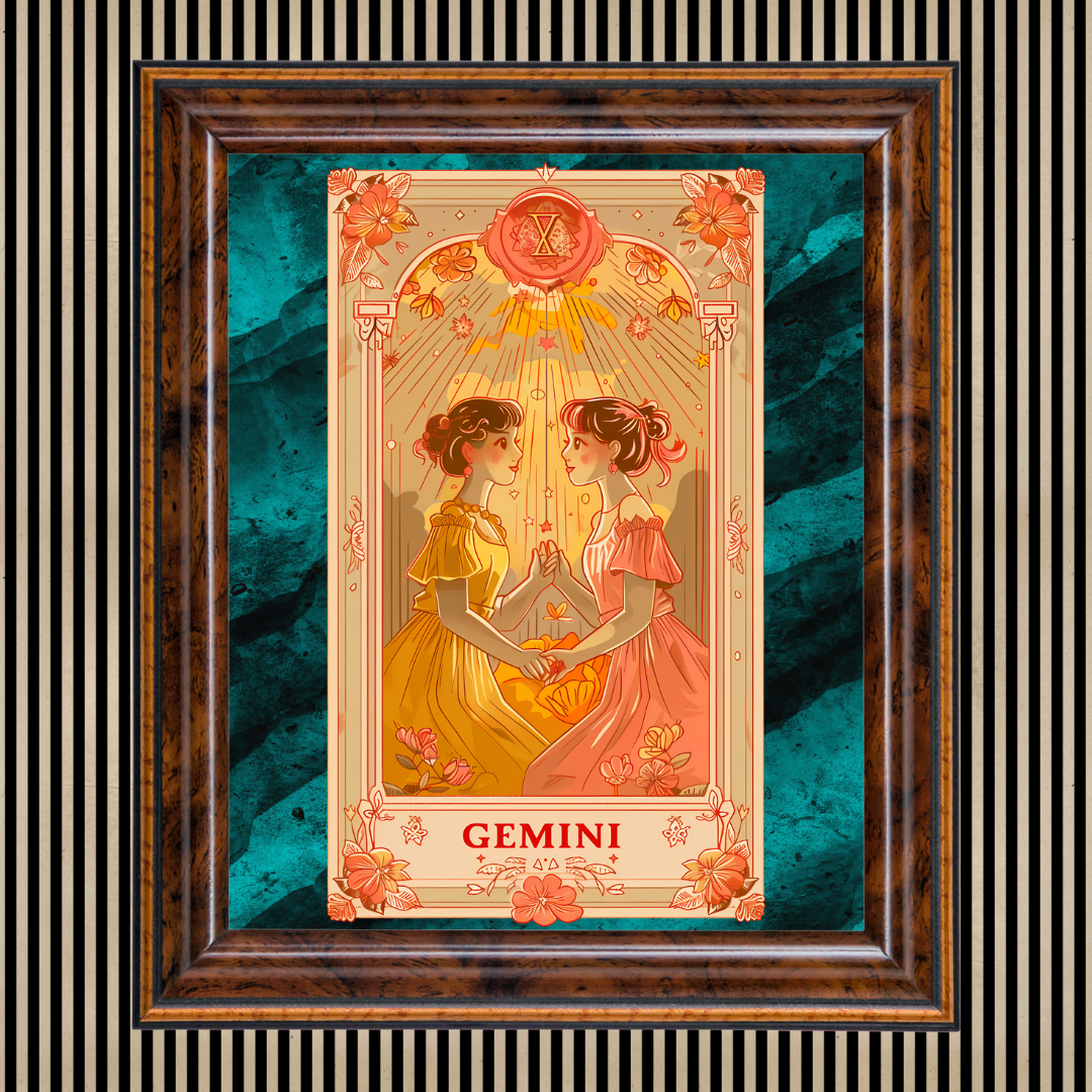 9"x12" Fine Art Print/Gemini (shipping price included)