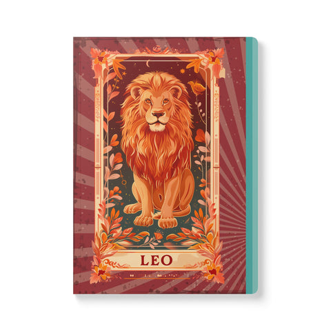 Zodiac Softcover Journal (with Inside Prints): Leo