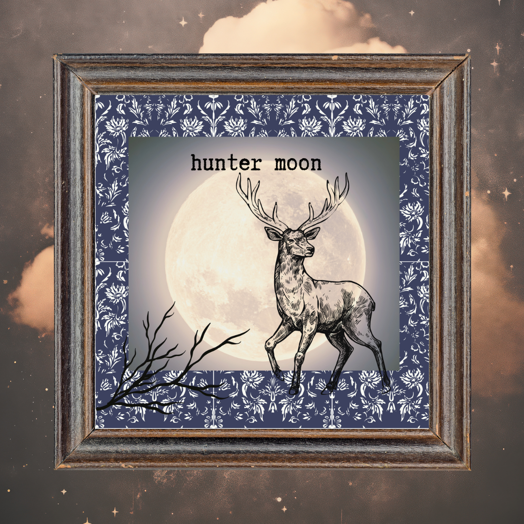 8"x8" Fine Art Print/Hunter Moon (shipping price included)