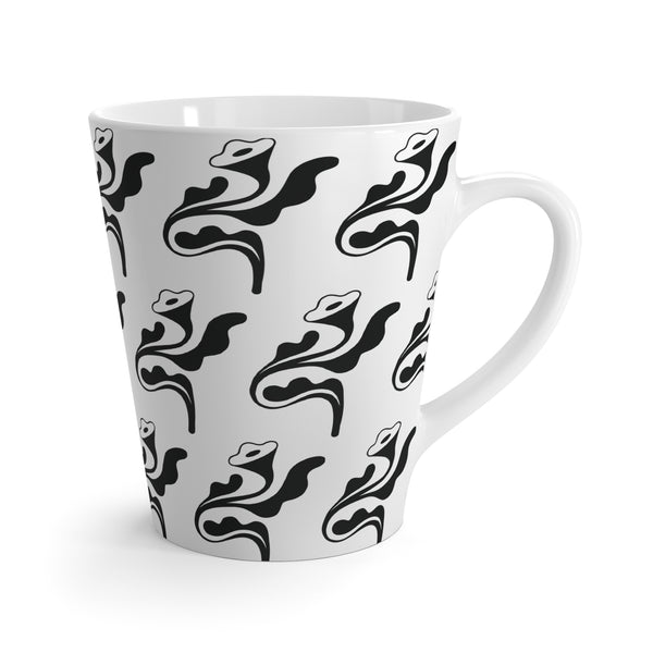 Dancing Floral Latte Mug