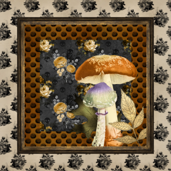 8"x8" Fine Art Print/Mushroom (shipping price included)