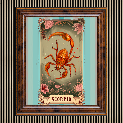 9"x12" Fine Art Print/Scorpio (shipping price included)