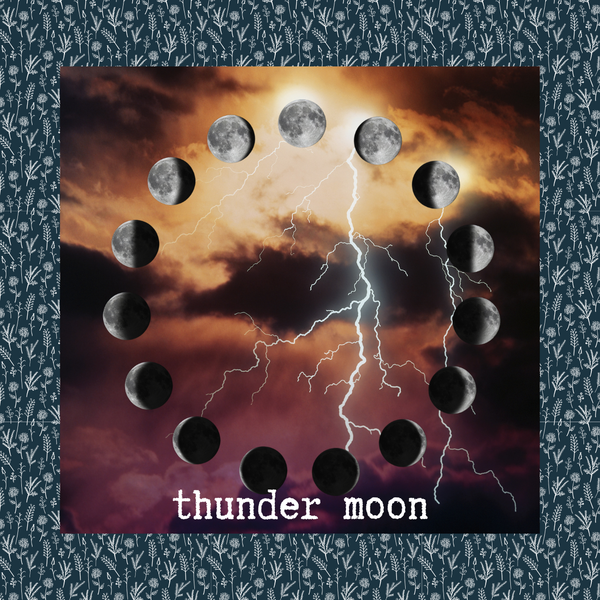 8"x8" Fine Art Print/Thunder Moon (shipping price included)