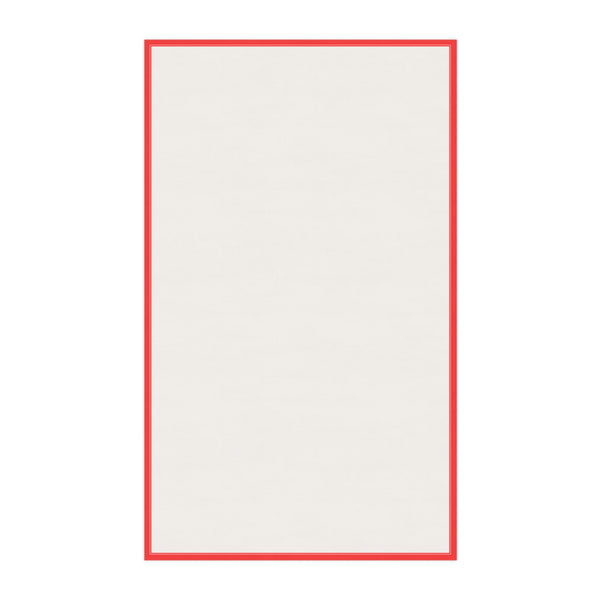 Red Floral Tea Towel